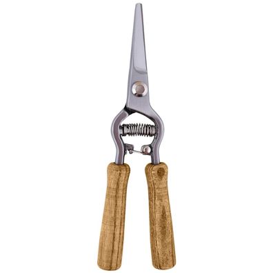Esschert Design Blumenschere - Carbonstahl & Eschenholz