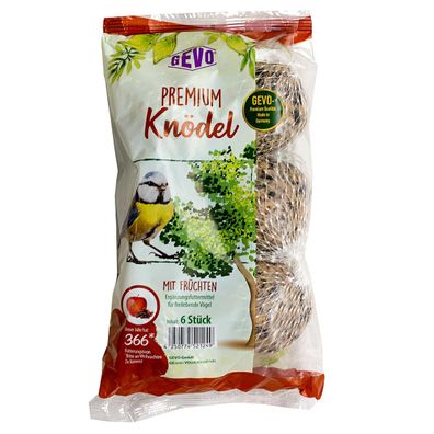 GEVO® Meisenknödel mit Früchten im 6er-Pack