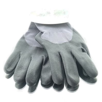 BLACKFOX® Garten - Handschuhe Gute Fingerfertigkeit & Rutschfest Größe 8/M Farbe Grau