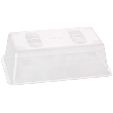 Romberg Classic Anzuchthaube M Transparent mit Belüftung 38 x 24 cm