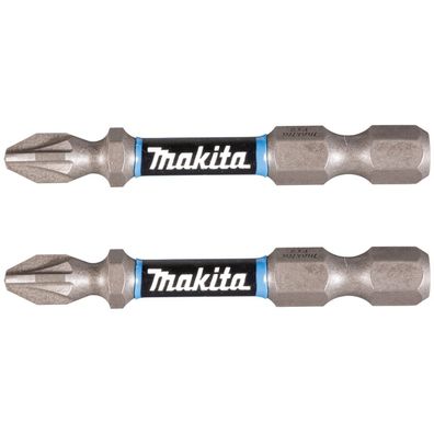 Makita® Zubehör Bits Torsion PZ2 - 50 mm E-03305 - 2er Pack