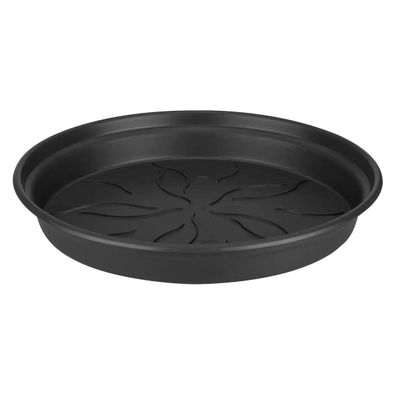elho® Green Basics Untersetzer schwarz Ø 22 cm - Kunststoff