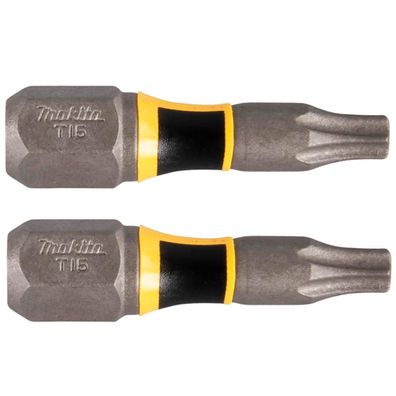 Makita® Zubehör Bits Torsion T15 - 25 mm E-03202 - 2er Pack