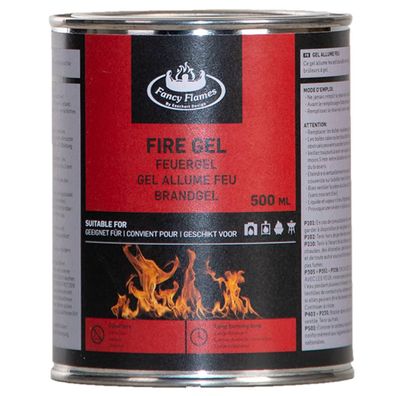 Esschert Design Brennstoffe Feuergel Gelb in Dose 0,5 Liter