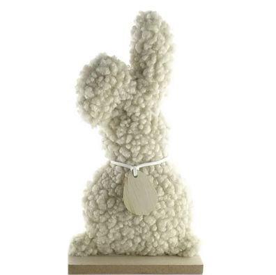 Kaemingk Oster-Hase Teddy beige 23 cm x 12 cm