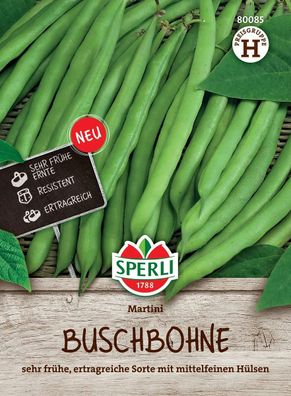 Sperli Buschbohnen Martini - Gemüsesamen