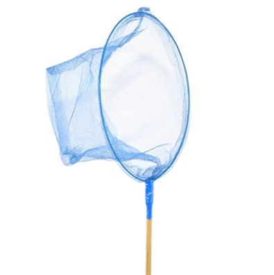 Esschert Design Bambus Kescher Blau Ø 21,9 cm