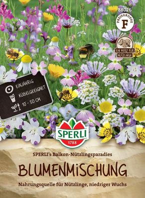 Blumensamen Mischung SPERLI's Balkon-Nützlingsparadies