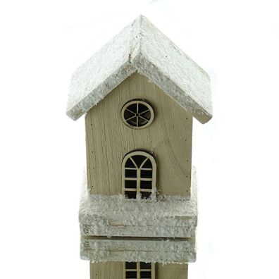 nature trends Miniaturhaus aus Treibholz 9 x 15,5 cm
