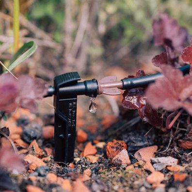 GEKA® Drip System 6 mm Reihentropfer mit Erdspieß - 6er Pack