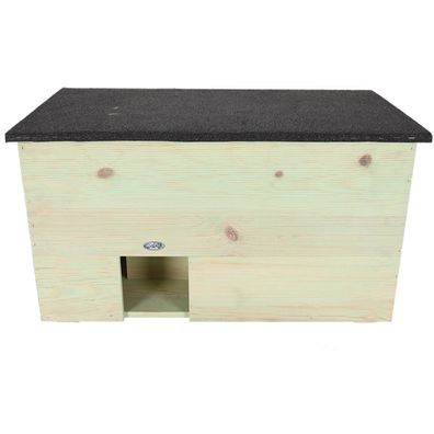 Esschert Design Igelhaus XL 78,5 x 38,5 cm - 100 % FSC® Holz & Bitumen