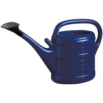 Geli Gießkanne Colours Dunkelblau 10 Liter mit Aufsteckvorrichtung - Kunststoff