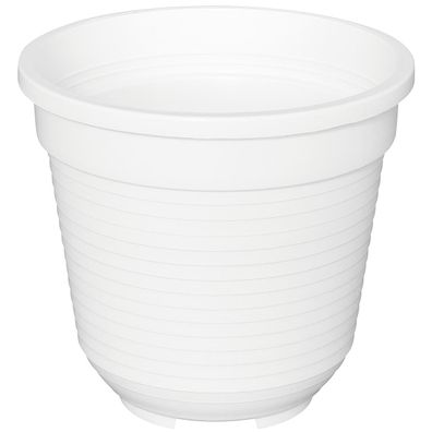 Geli Blumentopf Standard Weiß Ø 8 cm - Kunststoff