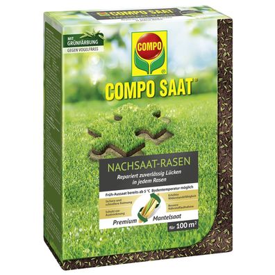 COMPO SAAT® Nachsaat-Rasen für 100 m² - 2 kg