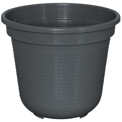 Geli Blumentopf Standard Anthrazit Ø 16 cm - Kunststoff