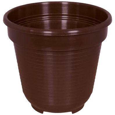 Geli Blumentopf Standard Braun Ø 10 cm - Kunststoff