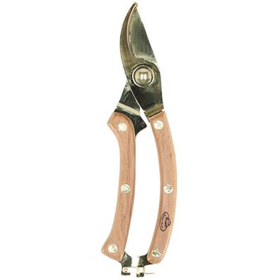 Esschert Design Gartenschere mit vergoldeten Klingen