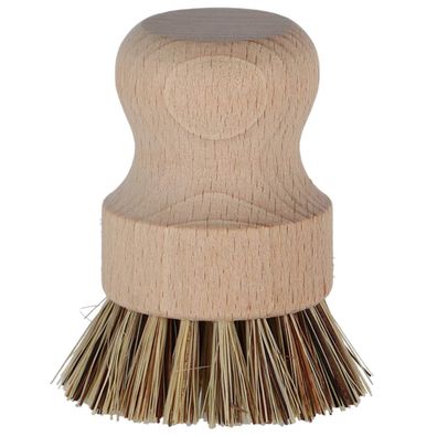 Esschert Design Blumentopfbürste aus Holz & Kokosfaserborsten