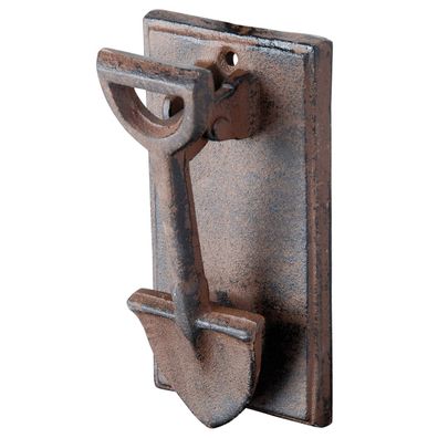 Esschert Design Türklopfer Spaten 16,2 cm - Gusseisen