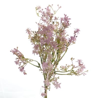 DEKO® Florale Sternblüten-Strauß Lila 40 cm mit 3 Stielen - Kunstblumen