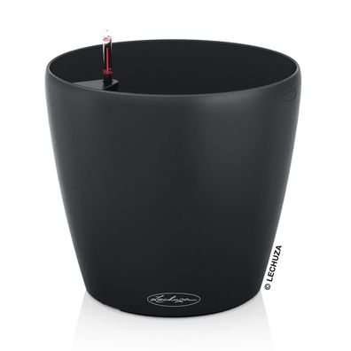 LECHUZA® Pflanzgefäße Classico ECO 18 Dunkelgrau All-in-One