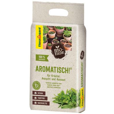 Floragard® Erde Aromatisch!® für Kräuter Anzucht und Aussaat - 10 Liter