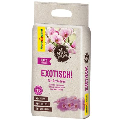 Floragard® Erde Exotisch! für Orchideen - 3 Liter