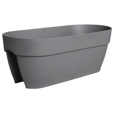 elho® Vibia campana Geländerkasten Flower Bridge Anthrazit 60 cm - Kunststoff
