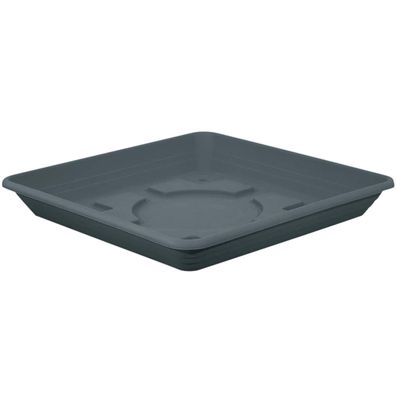 Geli Untersetzer NORA Anthrazit 25 cm quadratisch - Kunststoff