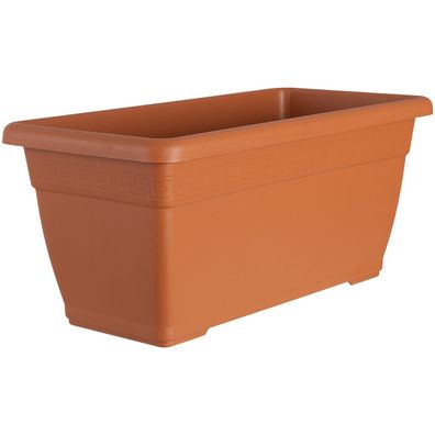 Geli Pflanztrog PLATO Terracotta 60 x 30 cm - Kunststoff