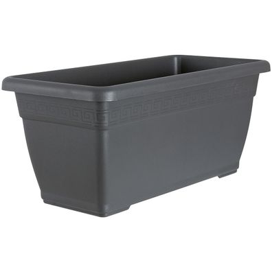 Geli Pflanztrog PLATO Anthrazit 60 x 30 cm - Kunststoff