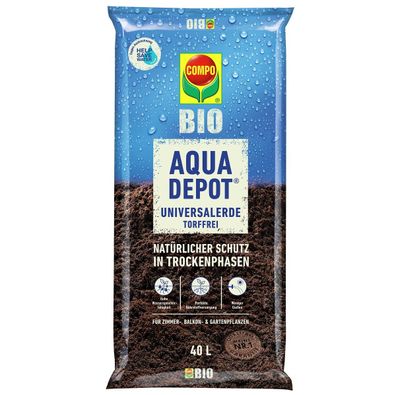 COMPO AQUA DEPOT® Universalerde torffrei - 40 Liter