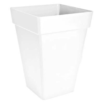 elho® Loft Pflanzgefäß Urban 37 hoch Weiß quadratisch - Kunststoff
