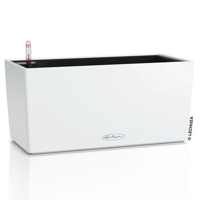 LECHUZA® Blumenkasten Balconera Color 40 Weiß All-in-One