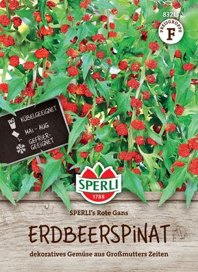 Erdbeerspinat SPERLI's Rote Gans - Gemüsesamen