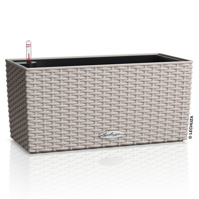 LECHUZA® Blumenkasten Balconera Cottage 40 sandbraun 40 x 19 x 19 cm Pflanzvolumen 6