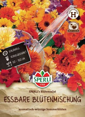 Essbare Blütenmischung SPERLI's Blütensalat - Blumensamen