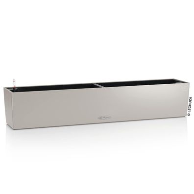 LECHUZA® Blumenkasten Balconera Color 100 Sandbraun All-in-One