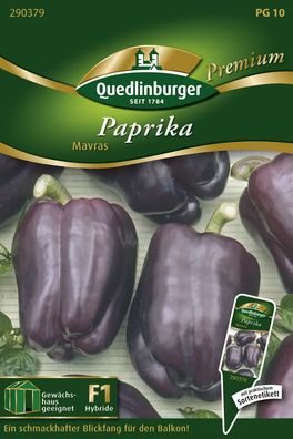 Quedlinburger Paprika Mavras - Gemüsesamen