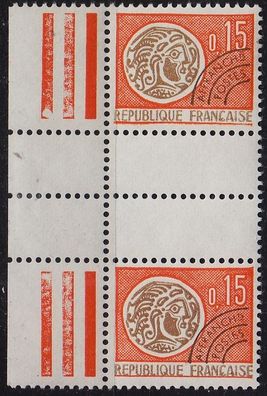 Frankreich FRANCE [1966] MiNr 1558 ( * */mnh ) [01] Millésimes Zwischensteg