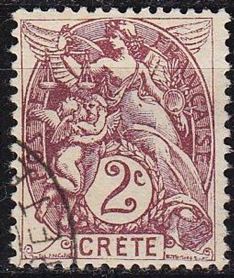 Frankreich FRANCE [Kreta] MiNr 0002 ( O/used )