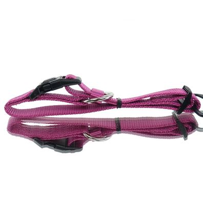 Nobby® Hunde Halsband Classic Himbeere Größe S - M