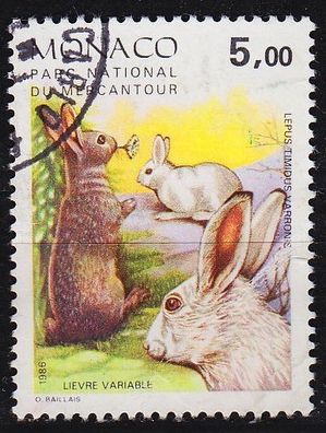MONACO [1986] MiNr 1752 ( O/used ) Tiere