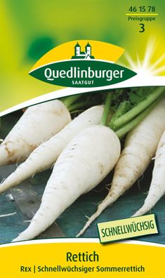 Quedlinburger Rettich Rex - Gemüsesamen
