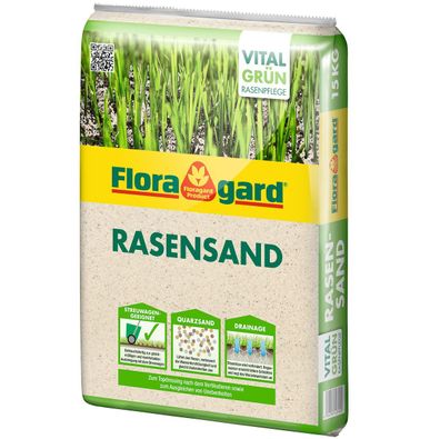 Floragard® Rasensand zum Lüften des Bodens - 15 kg