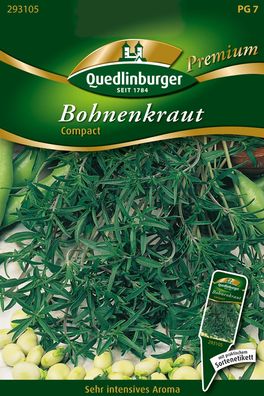Quedlinburger Topf-Bohnenkraut Compact - Premium Kräutersamen