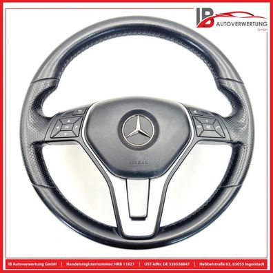 Lenkrad Lederlenkrad Schwarz A2184600518 Mercedes C-KLASSE S204 C220 CDI