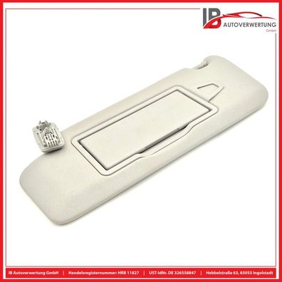 Sonnenblende links A2048104510 Mercedes C-KLASSE S204 C220 CDI Original
