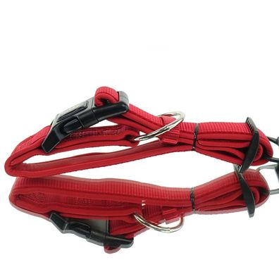 Nobby® Hunde Halsband Classic Preno Rot Größe S - M