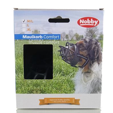 Nobby® Maulkorb Comfort M-L Umfang 34 cm Länge10 cm